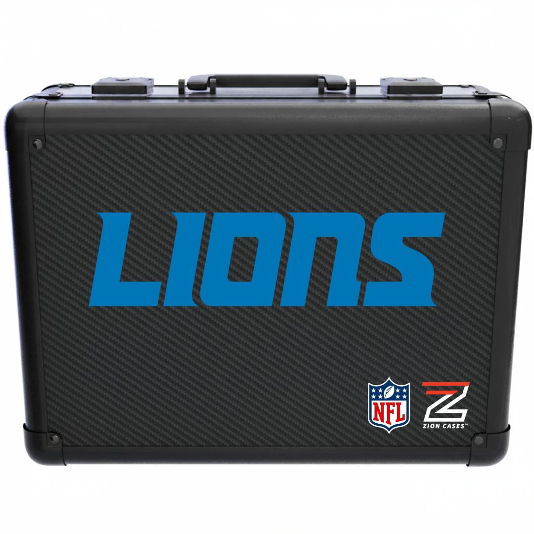 Detroit Lions - NFL Carbon Fiber Slab Cases X, 2R, XL