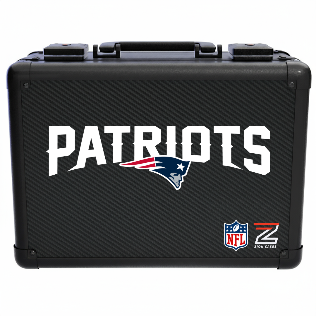 New England Patriots - NFL Carbon Fiber Slab Cases X, 2R, XL