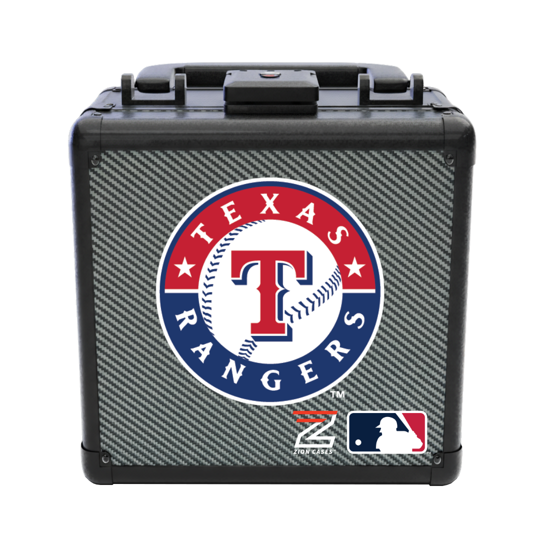 Texas Rangers - MLB Carbon Fiber Slab Cases X, 2R, XL