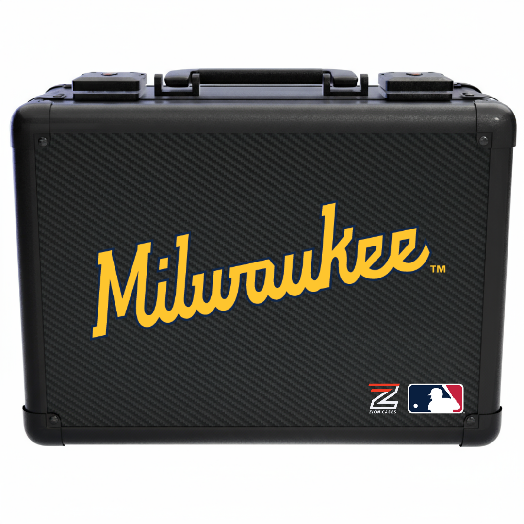 Milwaukee Brewers - MLB Carbon Fiber Slab Cases X, 2R, XL