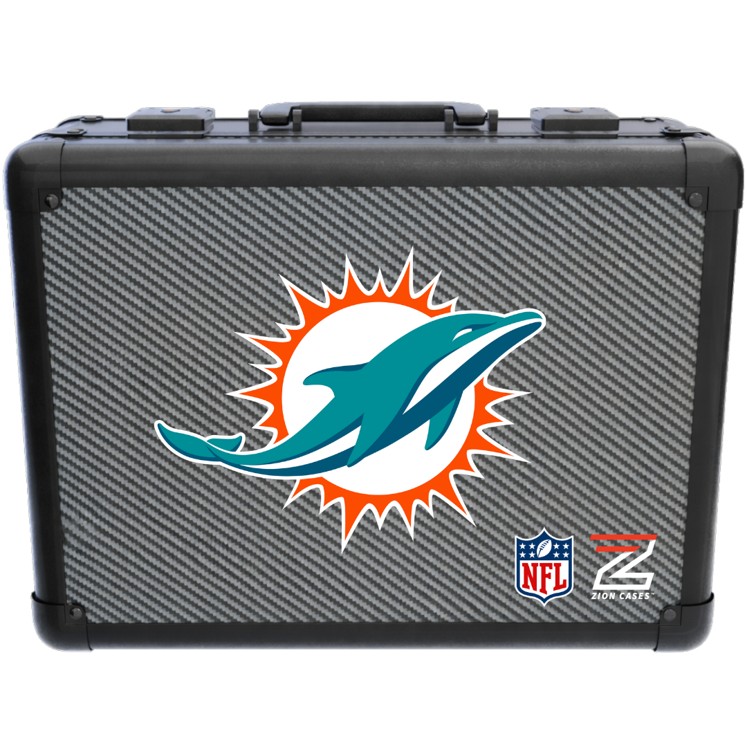 Miami Dolphins - NFL Carbon Fiber Slab Cases X, 2R, XL