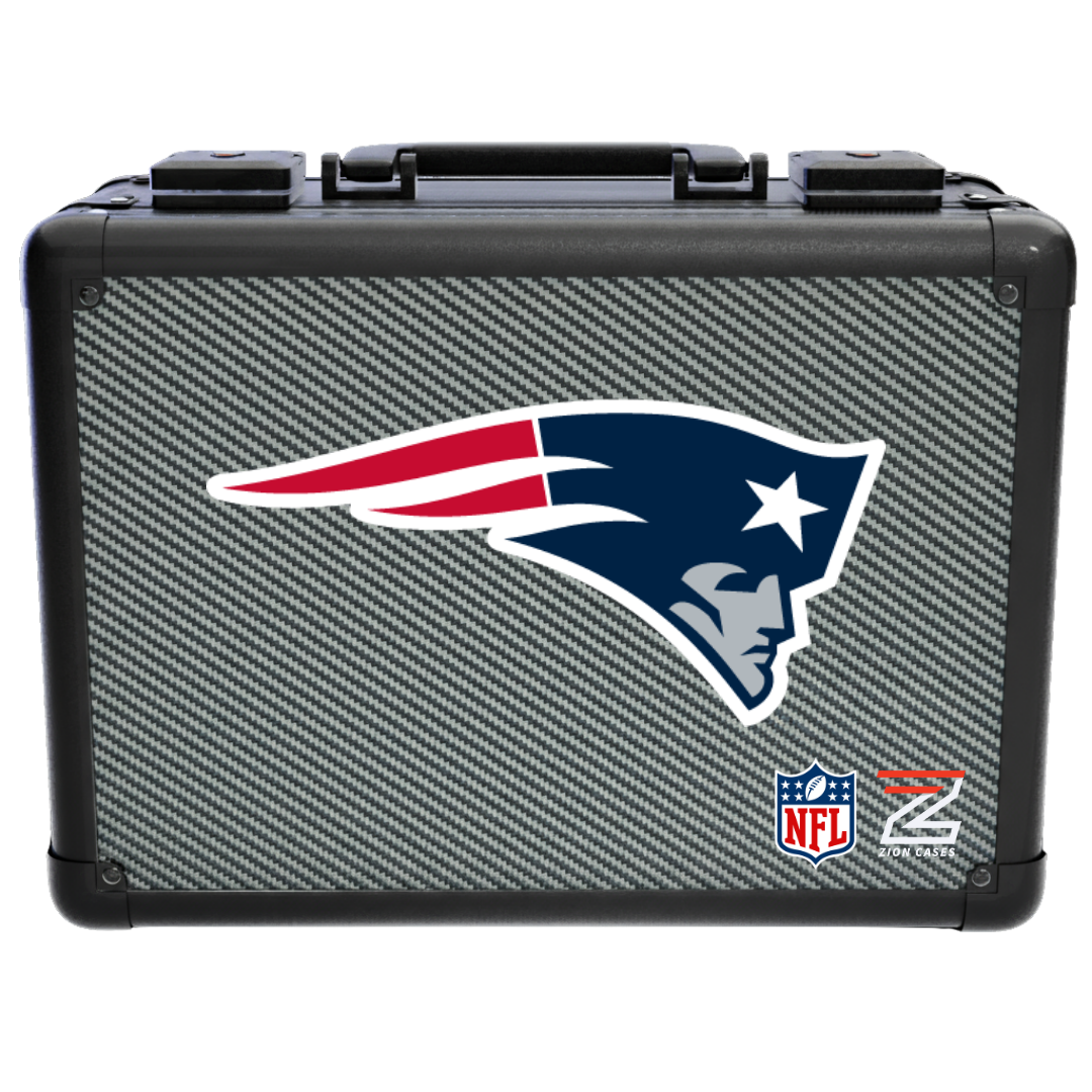 New England Patriots - NFL Carbon Fiber Slab Cases X, 2R, XL