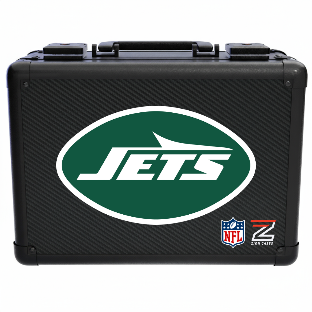 New York Jets - NFL Carbon Fiber Slab Cases X, 2R, XL