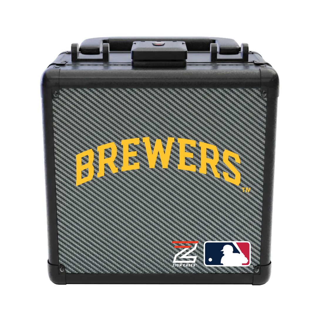 Milwaukee Brewers - MLB Carbon Fiber Slab Cases X, 2R, XL