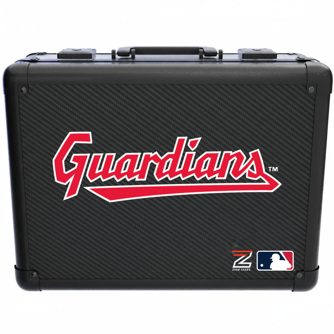 Cleveland Guardians - MLB Carbon Fiber Slab Cases X, 2R, XL