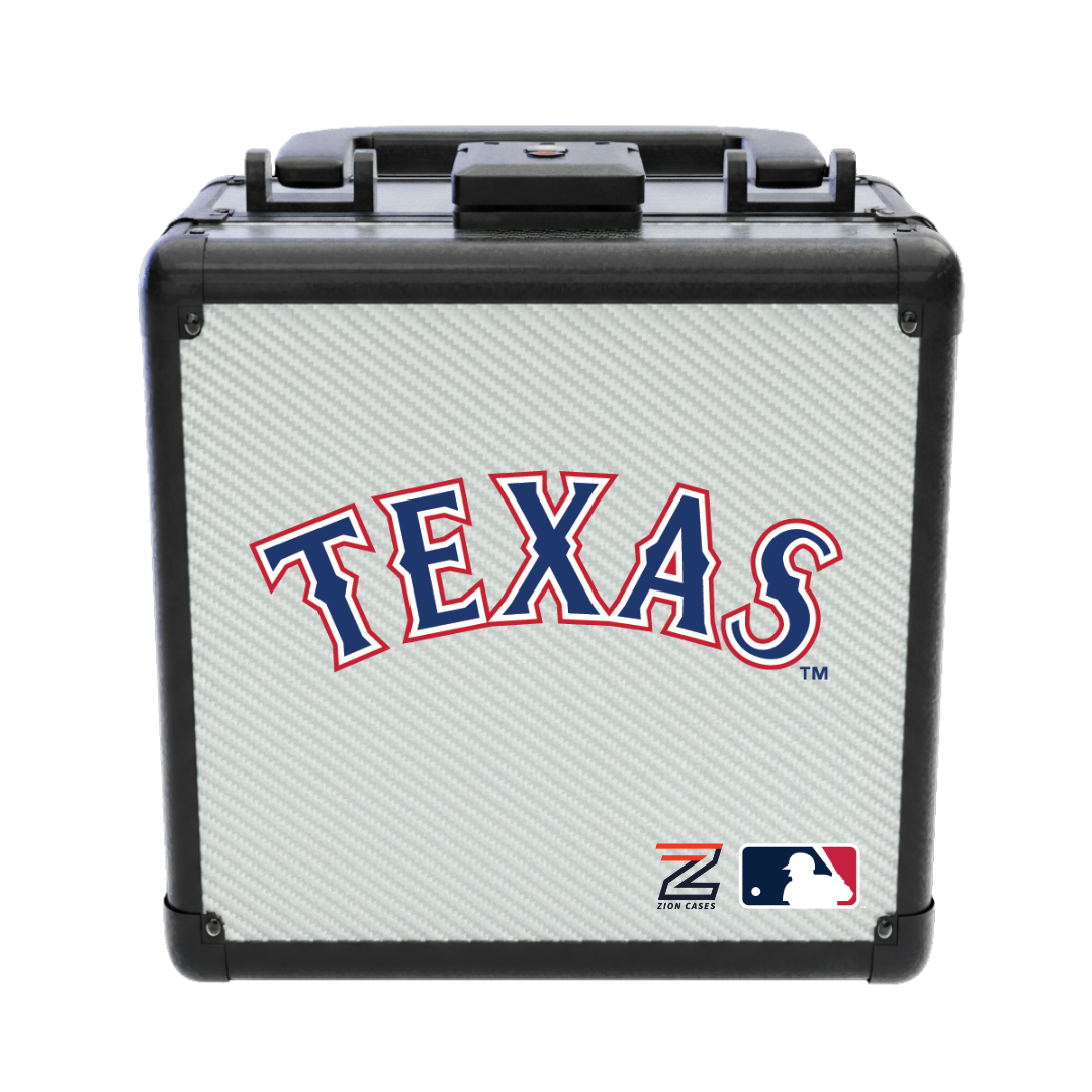 Texas Rangers - MLB Carbon Fiber Slab Cases X, 2R, XL