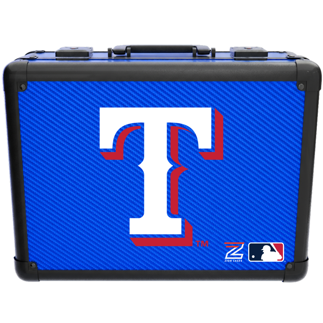 Texas Rangers - MLB Carbon Fiber Slab Cases X, 2R, XL
