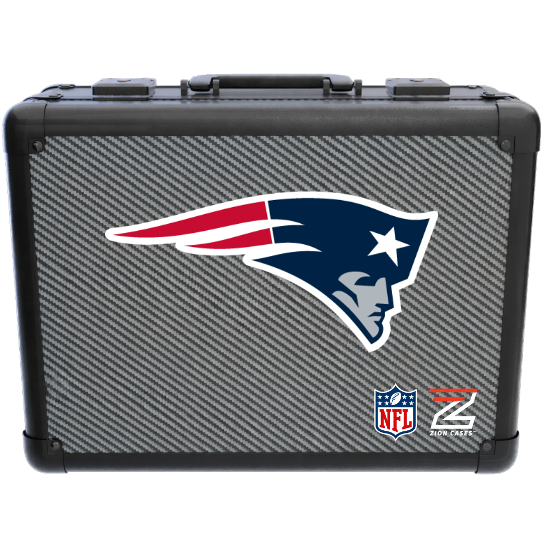 New England Patriots - NFL Carbon Fiber Slab Cases X, 2R, XL