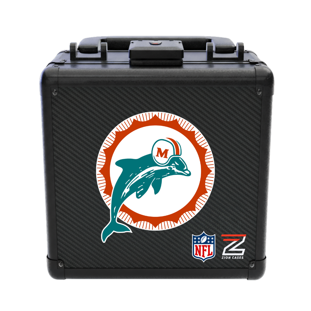 Miami Dolphins - NFL Carbon Fiber Slab Cases X, 2R, XL