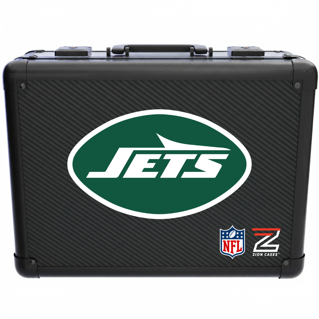 New York Jets - NFL Carbon Fiber Slab Cases X, 2R, XL