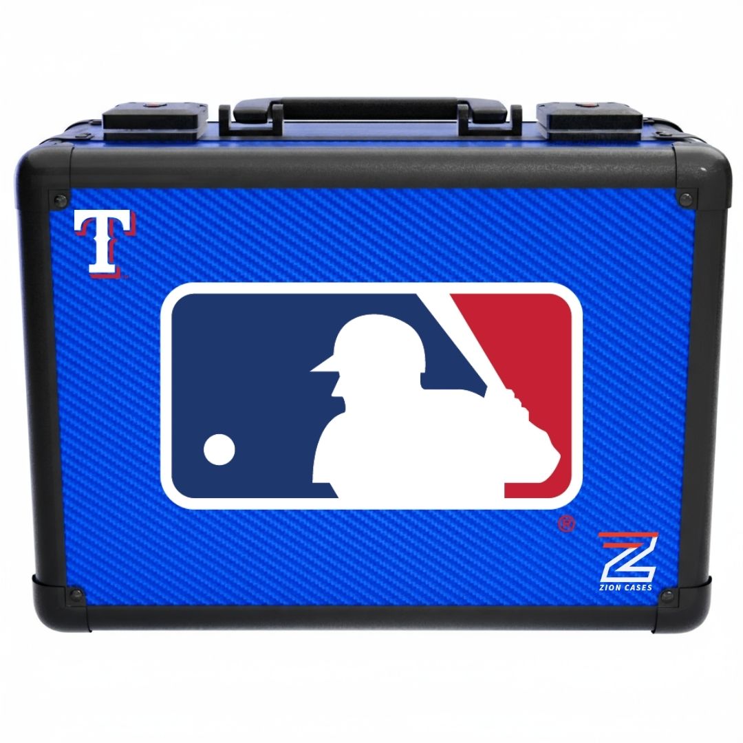 Texas Rangers - MLB Carbon Fiber Slab Cases X, 2R, XL