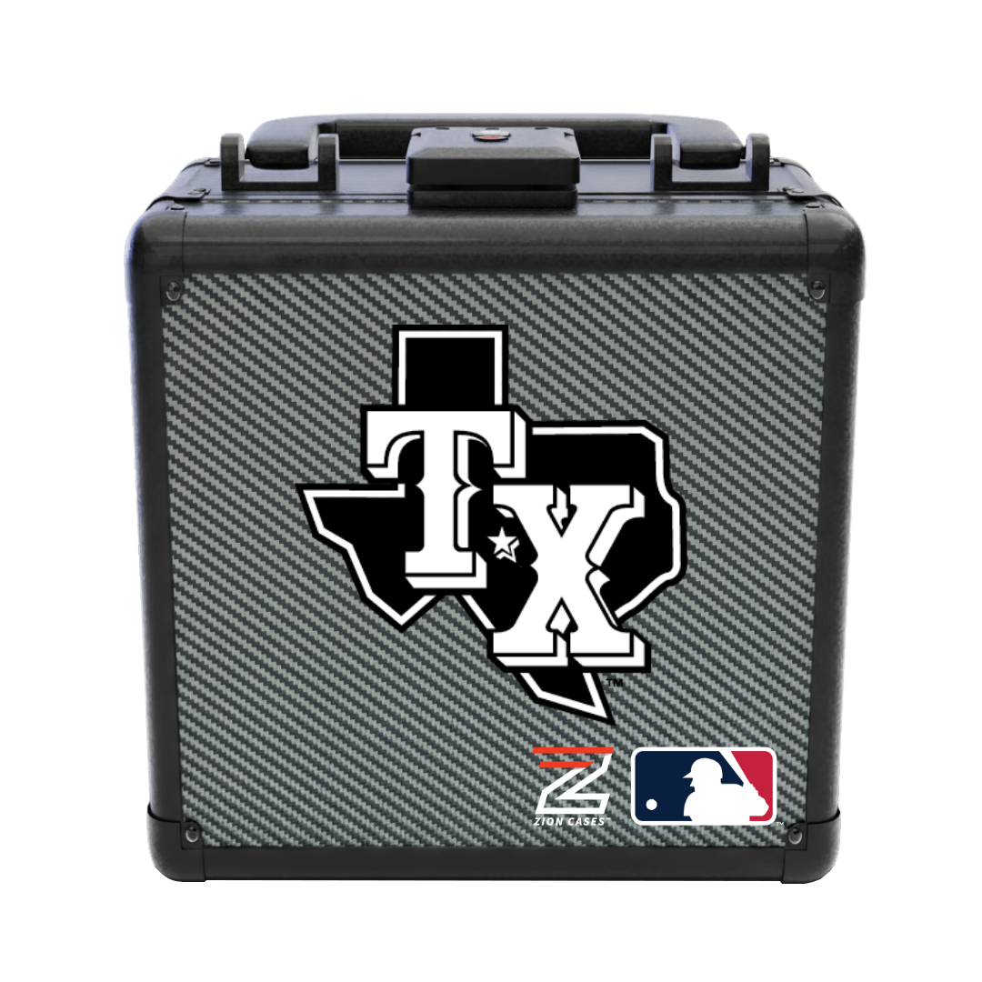 Texas Rangers - MLB Carbon Fiber Slab Cases X, 2R, XL