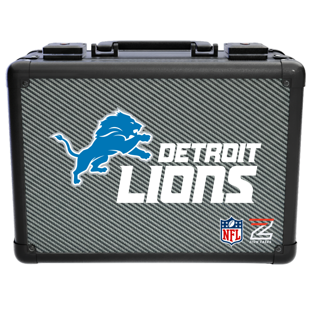 Detroit Lions - NFL Carbon Fiber Slab Cases X, 2R, XL