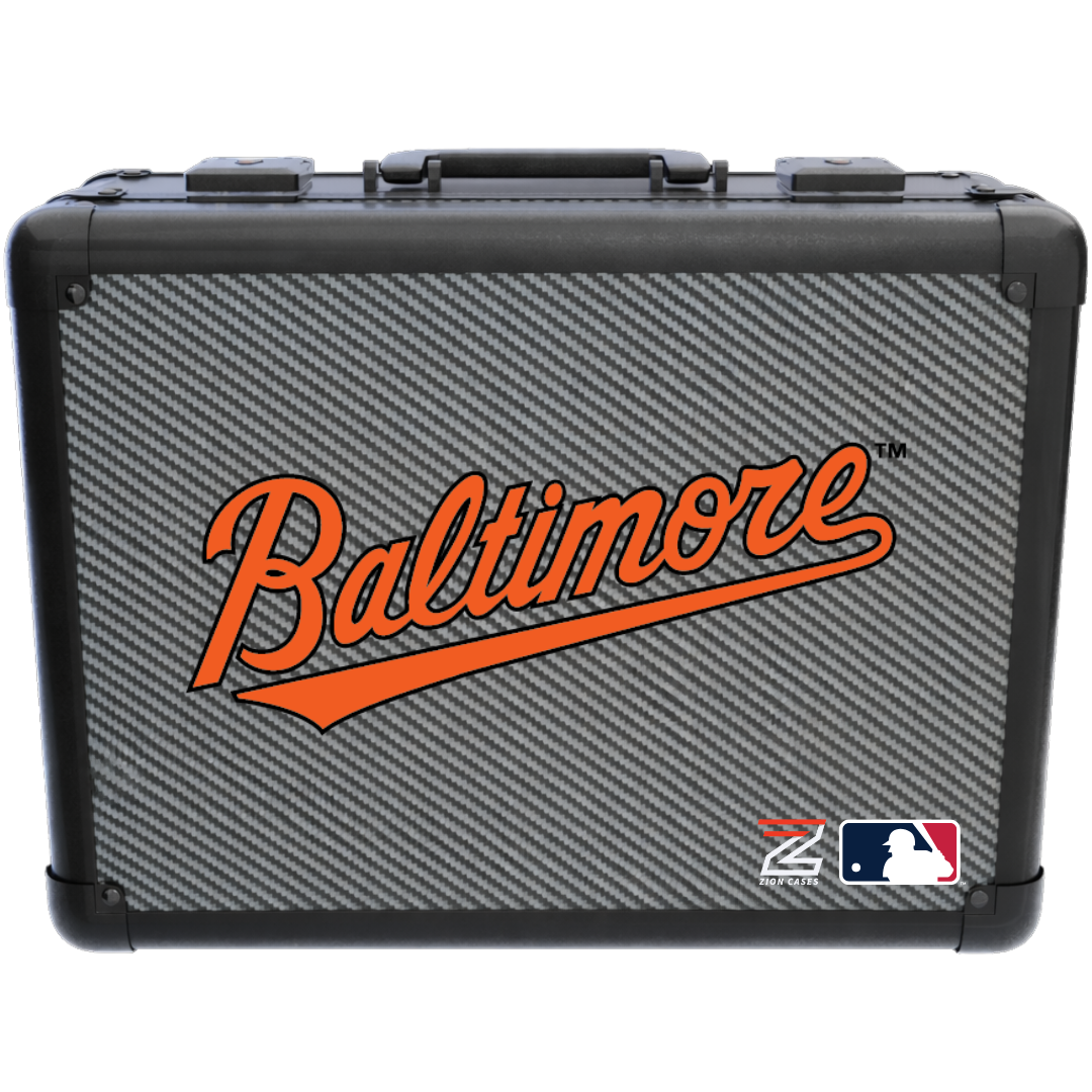 Baltimore Orioles - MLB Carbon Fiber Slab Cases X, 2R, XL