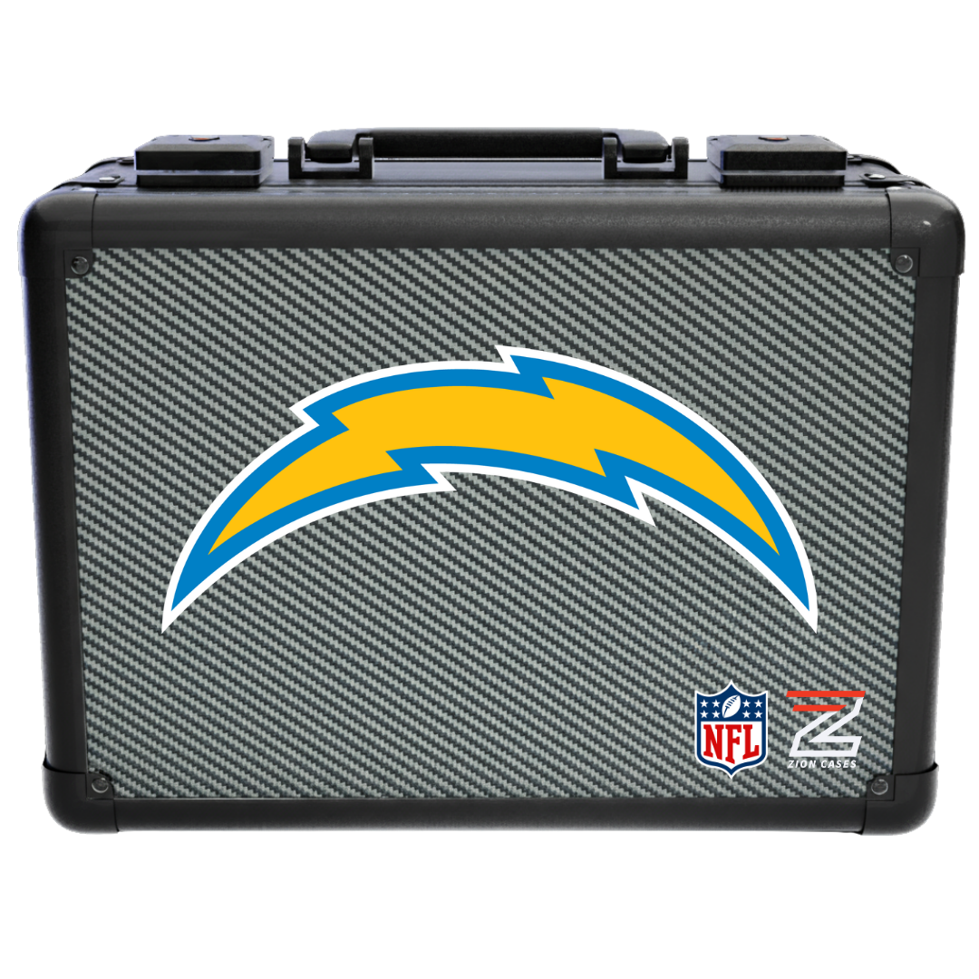Los Angeles Chargers - NFL Carbon Fiber Slab Cases X, 2R, XL