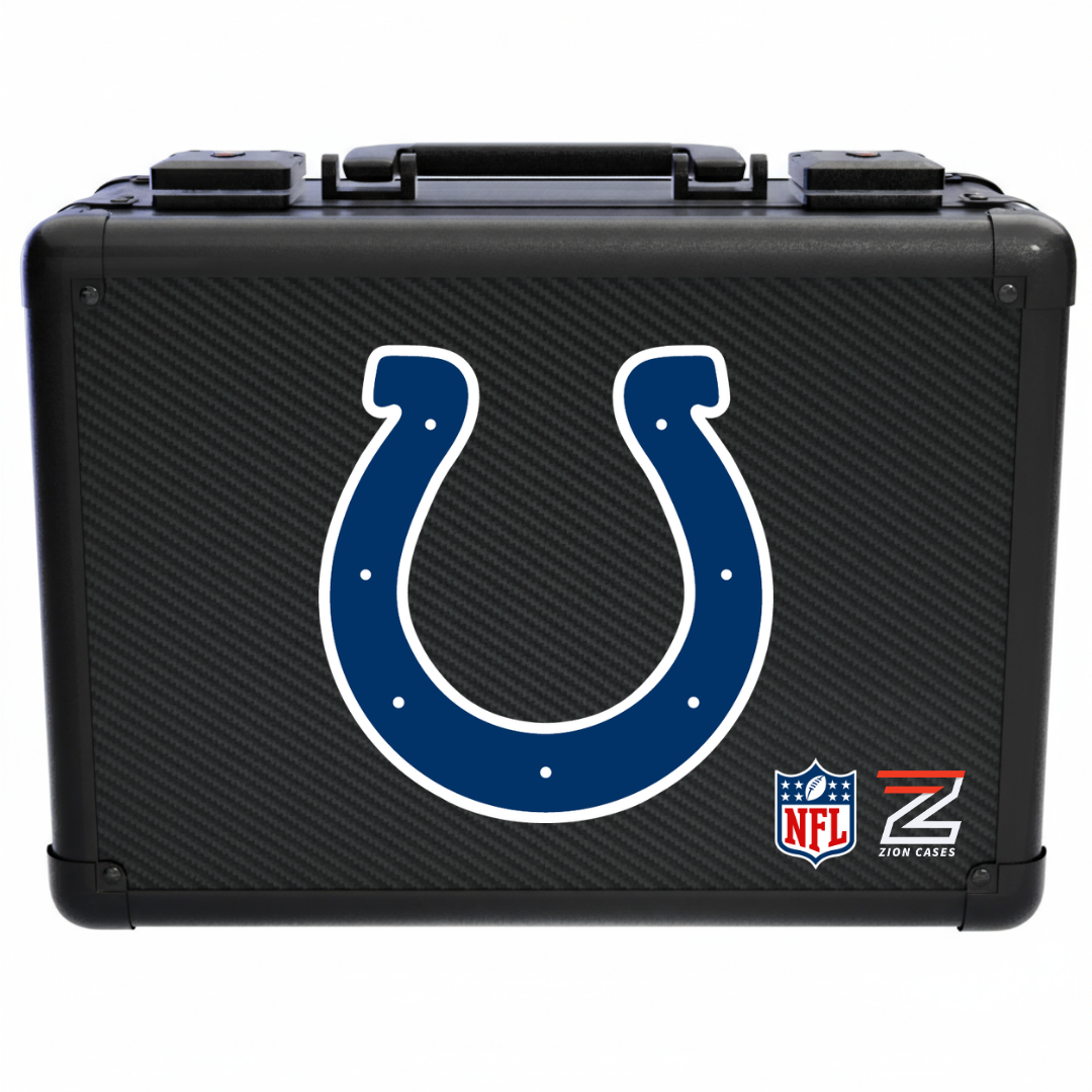 Indianapolis Colts - NFL Carbon Fiber Slab Cases X, 2R, XL