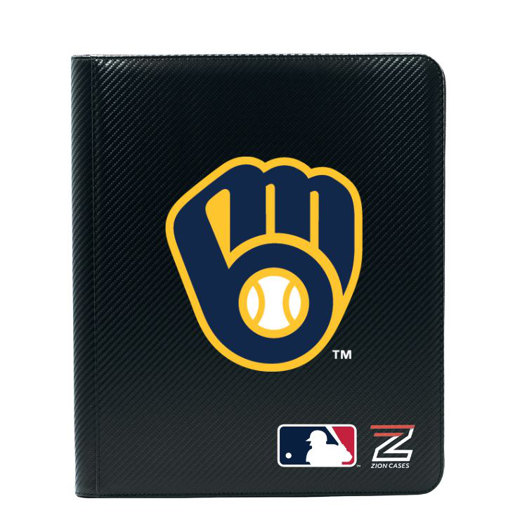 MLB binder - Milwaukee Brewers - Brewers Logo 9pk Black CF